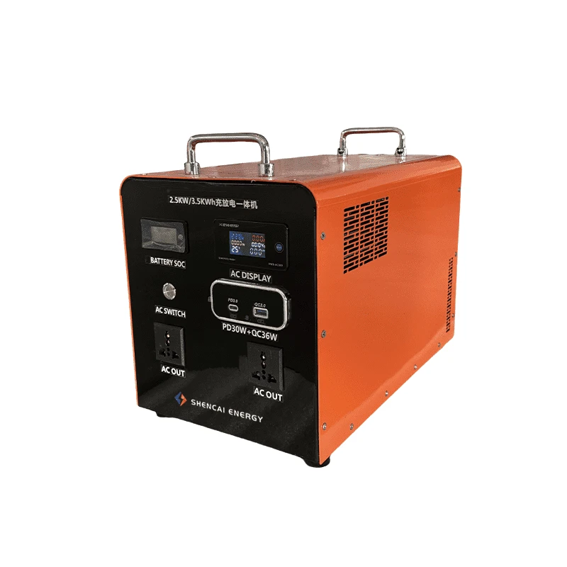 เครื่องกำเนิดไฟฟ้าพลังงานแสงอาทิตย์ความจุสูงแบบพกพา 2500W พร้อมช่องจ่ายไฟ AC หลายช่องสำหรับการสำรองข้อมูลฉุกเฉินในบ้าน